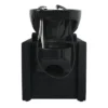 PEEK POWER + Black (1) Bac à shampoing électrique peek power + - Bac de lavage peek power + - Mobilier de coiffure professionnel - bac de lavage pour salon de coiffure - bac de lavage électrique