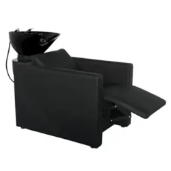 PEEK POWER + Black (4) Bac à shampoing électrique peek power + - Bac de lavage peek power + - Mobilier de coiffure professionnel - bac de lavage pour salon de coiffure - bac de lavage électrique