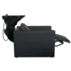 PEEK POWER + Black (6) Bac à shampoing électrique peek power + - Bac de lavage peek power + - Mobilier de coiffure professionnel - bac de lavage pour salon de coiffure - bac de lavage électrique