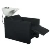 PEEK POWER + Blanc (1) Bac à shampoing électrique peek power + - Bac de lavage peek power + - Mobilier de coiffure professionnel - bac de lavage pour salon de coiffure - bac de lavage électrique