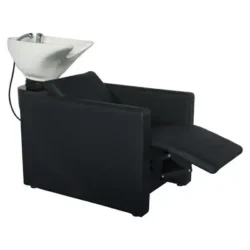 PEEK POWER + Blanc (1) Bac à shampoing électrique peek power + - Bac de lavage peek power + - Mobilier de coiffure professionnel - bac de lavage pour salon de coiffure - bac de lavage électrique
