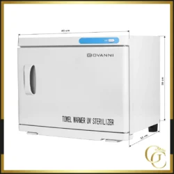 Towel warmer with uv-c sterilizer 23 l Towel warmer with UV-C sterilizer 23 L - Professional hairdressing sterilizer - Beauty salon sterilizer - Professional hairdressing equipment - Towel warmer UV sterilizer