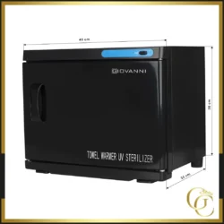 Towel warmer with uv-c sterilizer 23 l Towel warmer with UV-C sterilizer 23 L - Professional hairdressing sterilizer - Beauty salon sterilizer - Professional hairdressing equipment - Towel warmer UV sterilizer