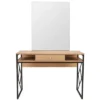 Coiffeuse murale loft s - Poste de coiffage loft s - Coiffeuse avec miroir loft s- coiffeuse pour salon de coiffure - mobilier de coiffure professionnel - meuble pour pour salon de coiffure
