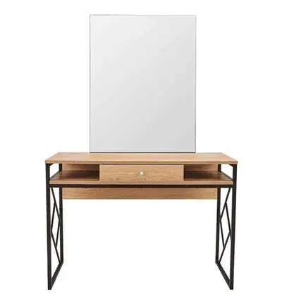 Coiffeuse murale loft s - Poste de coiffage loft s - Coiffeuse avec miroir loft s- coiffeuse pour salon de coiffure - mobilier de coiffure professionnel - meuble pour pour salon de coiffure