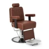Fauteuil de barbier brookland - chaise de Barbier brookland - Fauteuil de coiffure pour homme - chaise de coiffure vintage - mobilier de barbier professionnel