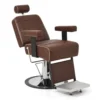 Fauteuil de barbier brookland - chaise de Barbier brookland - Fauteuil de coiffure pour homme - chaise de coiffure vintage - mobilier de barbier professionnel