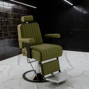 professional barber chair - luxury barber chair - barber chair - vintage barbershop chair - high-end barber furniture - professional hair salon chair - hydraulic barber chair - tufted barber chair - sturdy barber chair - gold design barber chair - luxury retro barber chair - premium barbershop equipment - comfort barber chair - adjustable barber chair - gold aluminum barber chair