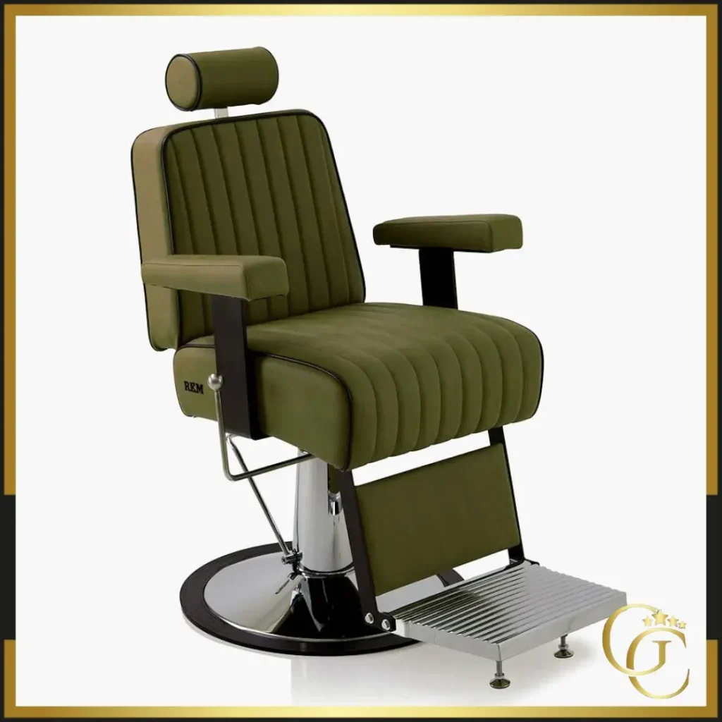 Barbierstuhl kingsman - Barbierstuhl kingsman - Friseurstuhl für Männer - Vintage Friseurstuhl - professionelle Barbiermöbel
