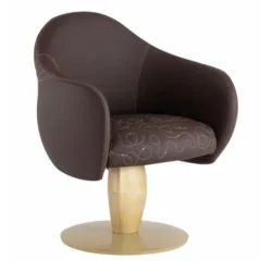 Fauteuil de coiffure SFERA (2) Fauteuil de coiffure SFERA - chaise de coiffure SFERA - fauteuil de coiffure professionnel - mobilier pour salon de coiffure - meuble pour salon de coiffure - Ceriotti - Groupe Coiff