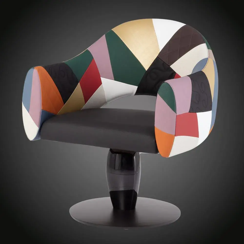 Fauteuil de coiffure SFERA - chaise de coiffure SFERA - fauteuil de coiffure professionnel - mobilier pour salon de coiffure - meuble pour salon de coiffure - Ceriotti - Groupe Coiff