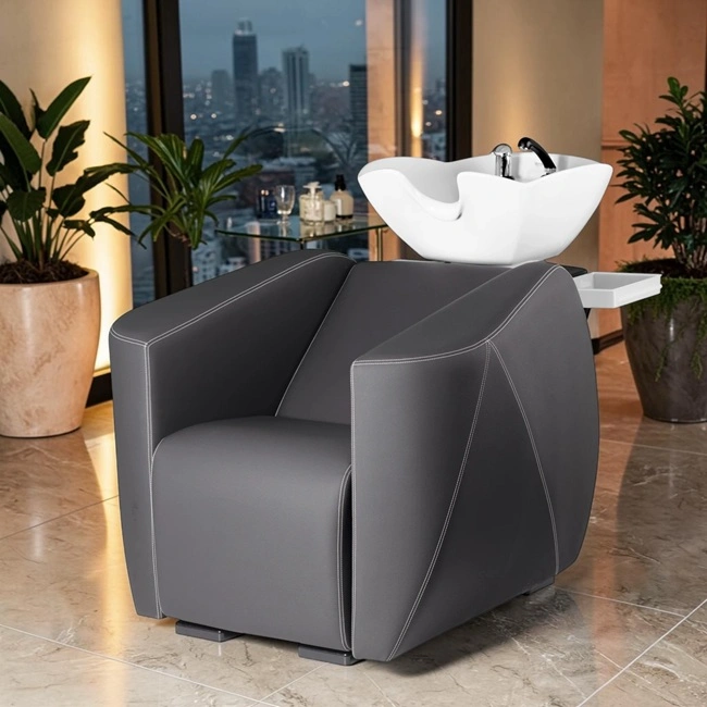 Bac à shampoing prisma ceriotti - Bac de lavage massant - Mobilier de coiffure professionnel - bac de lavage pour salon de coiffure - bac de lavage prisma ceriotti - prisma relax