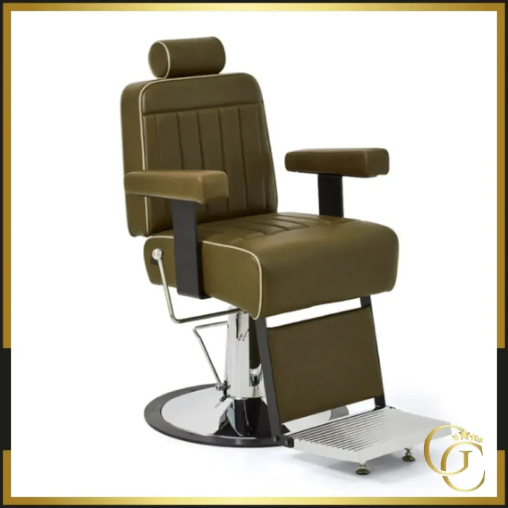 Barbierstuhl brookland - Barbierstuhl brookland - Friseurstuhl für Männer - Vintage Friseurstuhl - professionelle Barbiermöbel