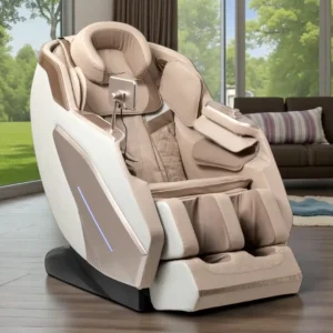 77 Sakura Prime 108 brown massage chair - Professional massage chair - SPA massage chair - High-end massage chair - Professional aesthetic furniture
