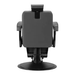 Fauteuil de barbier anders full grey - Fauteuil barbier Anders full grey - chaise barbier Anders full grey - mobilier de coiffure professionnel - Fauteuil barbier professionnel