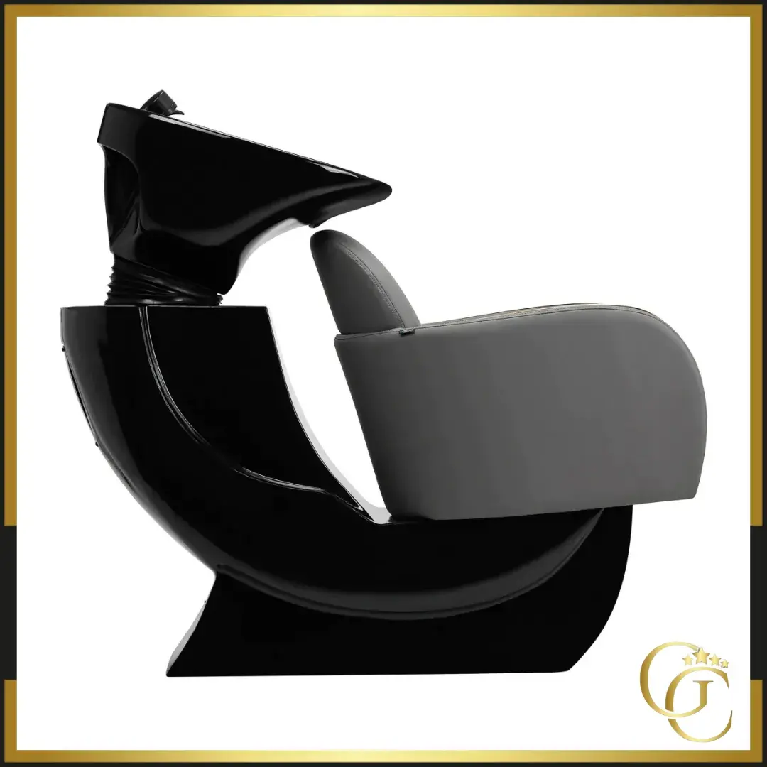 Bac à Shampoing Garance Gris - Bac de lavage Garance Gris - Bac à Shampoing pour salon de coiffure - Bac de lavage pour salon de coiffure - mobilier de coiffure haut de gamme