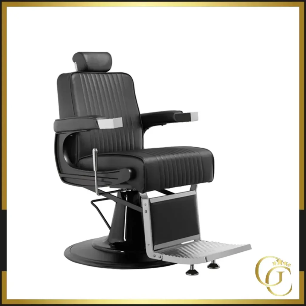 Fauteuil de barbier quiff 2.0 - chaise de Barbier quiff 2.0 - Fauteuil de coiffure pour homme - chaise de coiffure vintage - mobilier de barbier professionnel