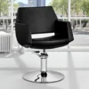 Fauteuil de coiffure Santiago - chaise de coiffure Santiago - fauteuil de coiffure professionnel - mobilier coiffure professionnel - meuble pour salon de coiffure - siège de coiffure - fauteuil de coupe