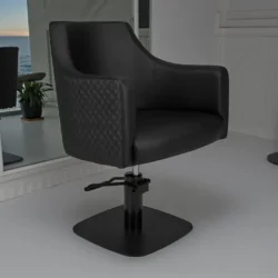 Howard (3) Fauteuil de coiffure HOWARD - chaise de coiffure HOWARD - fauteuil de coiffure professionnel - mobilier pour salon de coiffure - meuble pour salon de coiffure