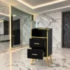 Chariot de coiffure Gracie - meuble de rangement Gracie - mobilier de coiffure professionnel - meuble de rangement Gracie - Chariot pour salon de coiffure - groupe coiff - mobicoiff - malys
