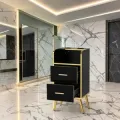 Chariot de coiffure Gracie - meuble de rangement Gracie - mobilier de coiffure professionnel - meuble de rangement Gracie - Chariot pour salon de coiffure - groupe coiff - mobicoiff - malys