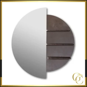 Miroir de coiffure Eclissi - Poste de coiffage Eclissi - Mobilier pour salon de coiffure - Coiffeuse avec miroir Led - Poste de coiffure professionnel