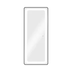 NOOR CB Hairdressing Mirror - NOOR CB Styling Station - Hair Salon Furniture - Vanity with LED Mirror - Professional Styling Station