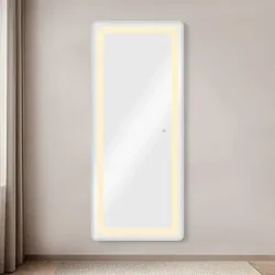 Miroir de coiffure NOOR CP - Poste de coiffage NOOR CP - Mobilier pour salon de coiffure - Coiffeuse avec miroir Led - Poste de coiffure professionnel