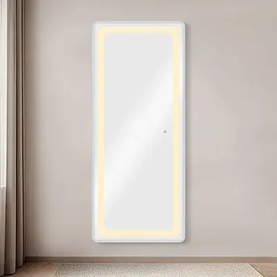 Miroir de coiffure NOOR CP - Poste de coiffage NOOR CP - Mobilier pour salon de coiffure - Coiffeuse avec miroir Led - Poste de coiffure professionnel