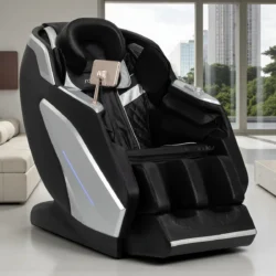 Fauteuil de massage sakura prime 108 black - Fauteuil de massage professionnel - Fauteuil de massage SPA - Fauteuil de massage haut de gamme - Mobilier esthétique professionnel