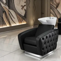 Royal 1P (1) Bac à shampoing massant ROYAL - Mobilier de coiffure professionnel - bac de lavage pour salon de coiffure - bac de lavage ROYAL - bac de lavage shiatsu - Bac à shampoing massant