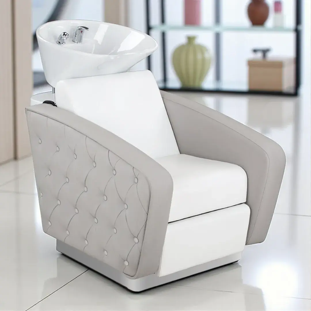 Royal A_1 Bac à shampoing massant ROYAL - Mobilier de coiffure professionnel - bac de lavage pour salon de coiffure - bac de lavage ROYAL - bac de lavage shiatsu - Bac à shampoing massant