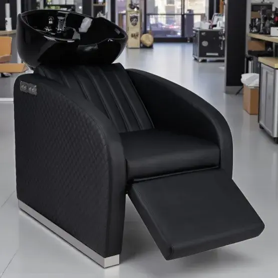 Sheldon_B (2) Bac à shampoing massant sheldon noir - Mobilier de coiffure professionnel - bac de lavage pour salon de coiffure - bac de lavage sheldon - bac de lavage shiatsu - Bac à shampoing shiatsu