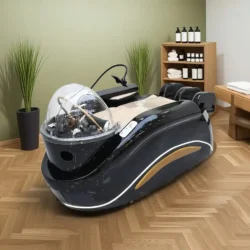 Throne (1) Trône- fauteuil Head SPA Trône- fauteuil Head SPA massant - massaging shampoo basin - Professional esthetic spa furniture