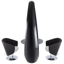 Blackstar_Groupe Coiff (8) Black Star Double-Sided Styling Station - Double-Sided Styling Station - Double-Sided Mirror with LED - Ceriotti Styling Furniture - Hair Salon Furniture