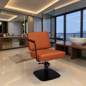Fauteuil de coiffure ENZO - chaise de coiffure ENZO - fauteuil de coiffure professionnel - mobilier pour salon de coiffure - meuble pour salon de coiffure