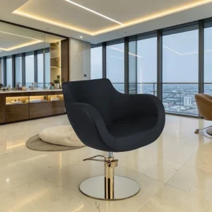 Fauteuil de coiffure THOMAS - chaise de coiffure THOMAS - fauteuil de coiffure professionnel - mobilier pour salon de coiffure - meuble pour salon de coiffure