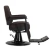 Fauteuil de barbier Bruno BR - Fauteuil barbier professionnel - chaise de barbier vintage - fauteuil de coiffure pour homme - fauteuil de coiffure vintage - mobilier de coiffure professionnel - mobilier barbier professionnel - siège barber - fauteuil barbershop