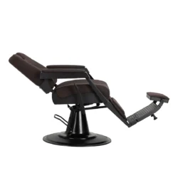 Fauteuil de barbier Bruno BR - Fauteuil barbier professionnel - chaise de barbier vintage - fauteuil de coiffure pour homme - fauteuil de coiffure vintage - mobilier de coiffure professionnel - mobilier barbier professionnel - siège barber - fauteuil barbershop
