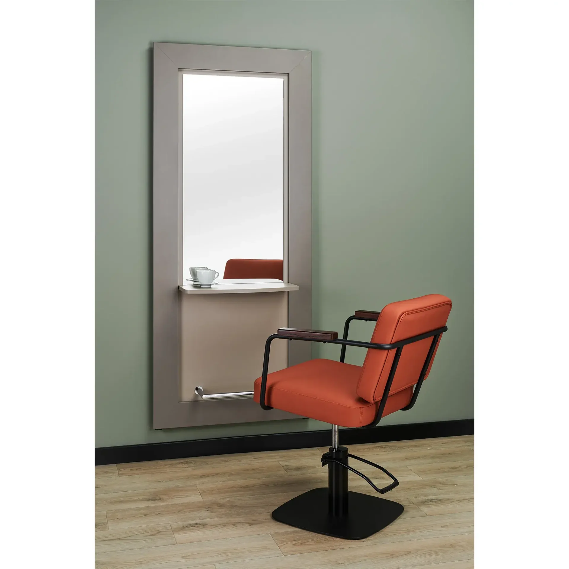 Fauteuil de coiffure ENZO - chaise de coiffure ENZO - fauteuil de coiffure professionnel - mobilier pour salon de coiffure - meuble pour salon de coiffure