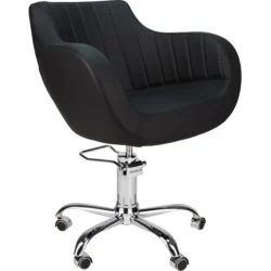 Fauteuil de coiffure THOMAS (10) Fauteuil de coiffure THOMAS - chaise de coiffure THOMAS - fauteuil de coiffure professionnel - mobilier pour salon de coiffure - meuble pour salon de coiffure