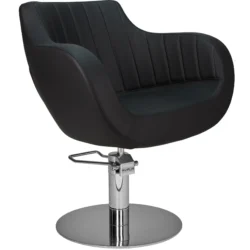 Fauteuil de coiffure THOMAS (5) Fauteuil de coiffure THOMAS - chaise de coiffure THOMAS - fauteuil de coiffure professionnel - mobilier pour salon de coiffure - meuble pour salon de coiffure