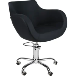 Fauteuil de coiffure THOMAS (6) Fauteuil de coiffure THOMAS - chaise de coiffure THOMAS - fauteuil de coiffure professionnel - mobilier pour salon de coiffure - meuble pour salon de coiffure