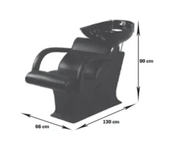LADY ONE (12) Bac à shampoing LADY ONE - bac de lavage LADY ONE - Bac à shampoing pour salon de coiffure - bac de lavage pour salon de coiffure - mobilier de coiffure professionnel - meuble pour salon de coiffure