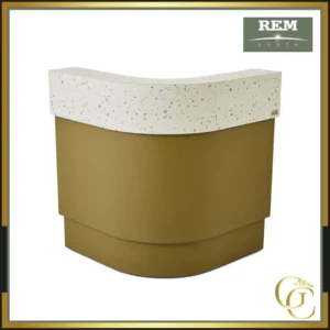 Meuble de réception HARLO - Comptoir d'Accueil HARLO - Meuble d'Accueil HARLO - Comptoir caisse HARLO - mobilier de coiffure haut de gamme