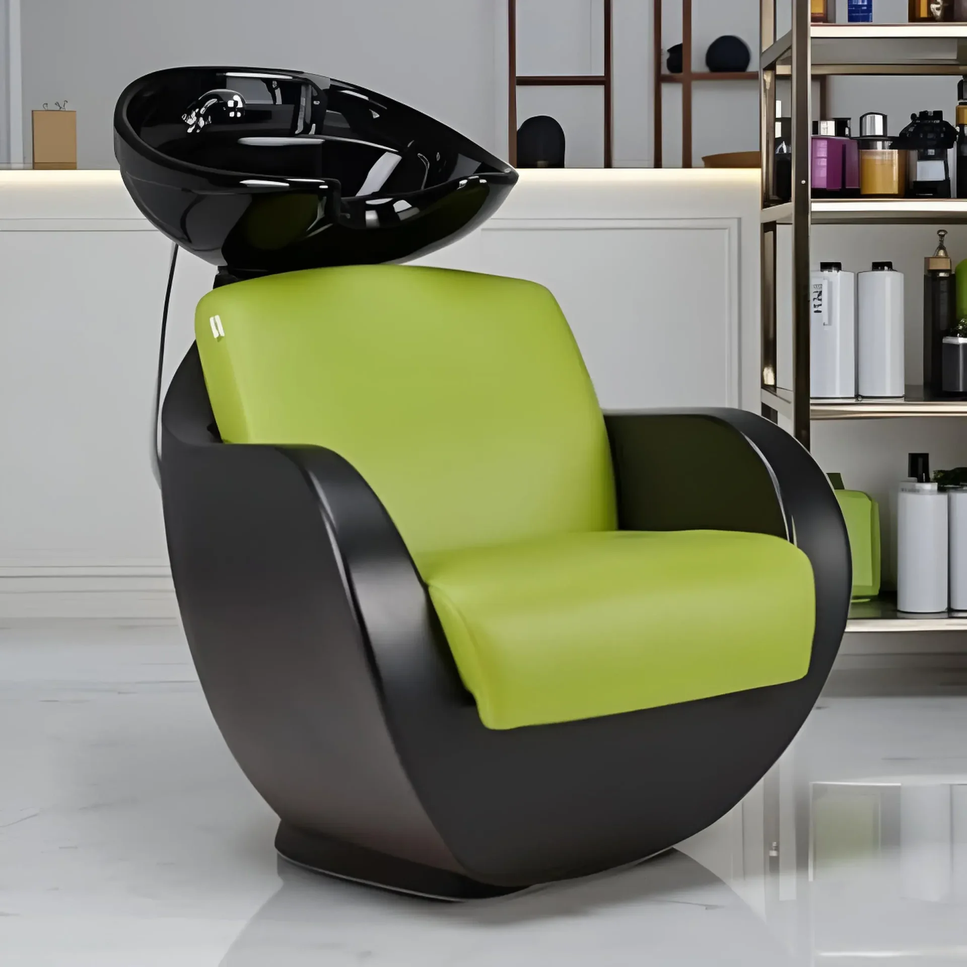 bac THOMAS (4) Shampoo basin THOMAS P BR - Wash basin THOMAS P BR - Professional wash basin - Hairdressing wash basin - Professional hairdressing furniture