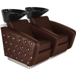 Bac à shampoing OBSESSION SOFA (2) Bac à shampoing OBSESSION SOFA - Bac de lavage OBSESSION SOFA 2 Places- Bac de lavage 2 Places - Bac de lavage de coiffure - Mobilier de coiffure professionnel - bac de lavage massant - bac à shampoing massant - Bac à shampoing 2 Places