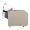 Bac à shampoing SYLVIA Beige - Bac de lavage SYLVIA Beige - Bac de lavage professionnel - Bac de lavage de coiffure - Mobilier de coiffure professionnel