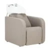 Bac à shampoing SYLVIA Beige - Bac de lavage SYLVIA Beige - Bac de lavage professionnel - Bac de lavage de coiffure - Mobilier de coiffure professionnel