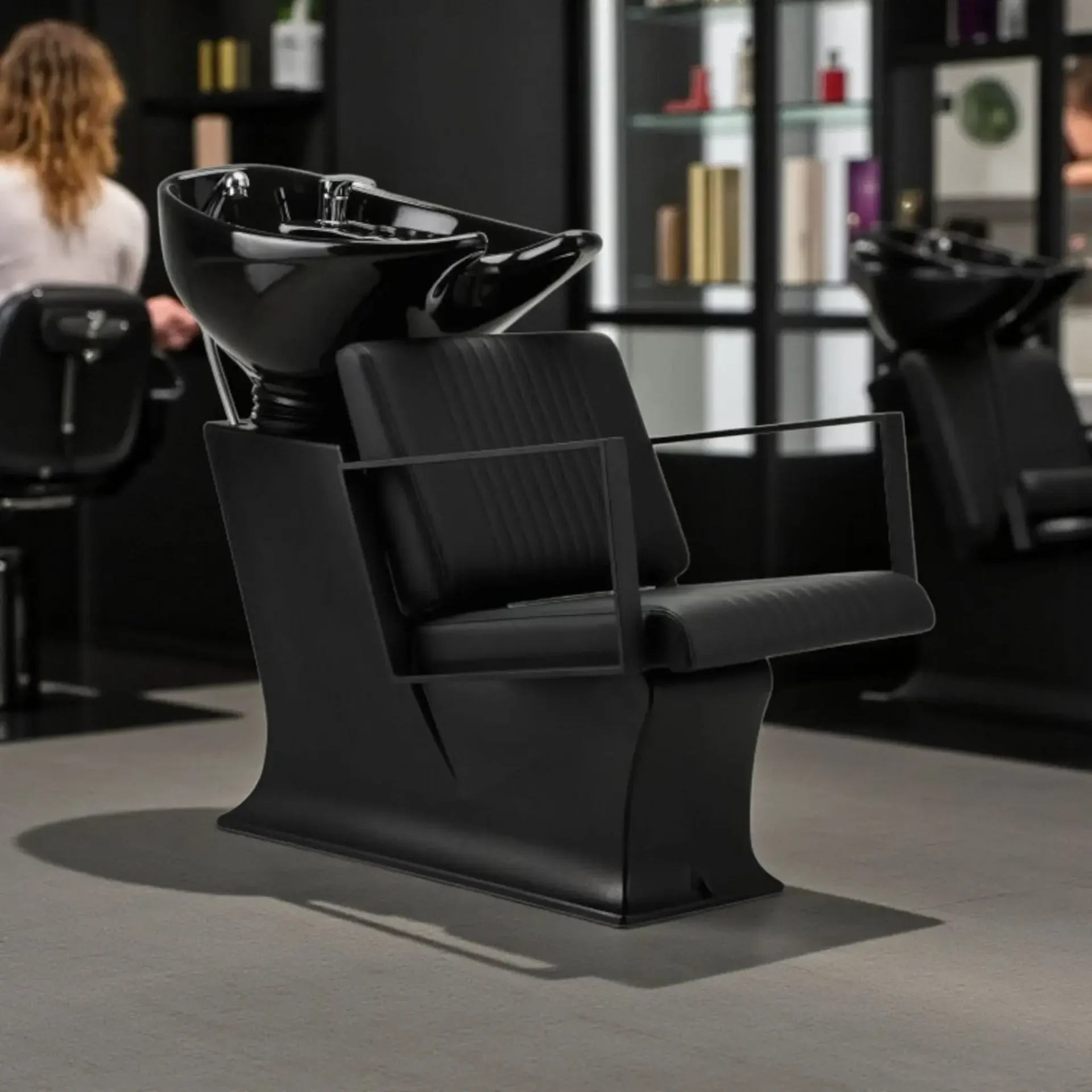 Bac à shampoing TED - Bac de lavage TED - Bac de lavage professionnel - Bac de lavage de coiffure - Mobilier de coiffure professionnel - bac de lavage salon de coiffure - bac à shampoing salon de coiffure